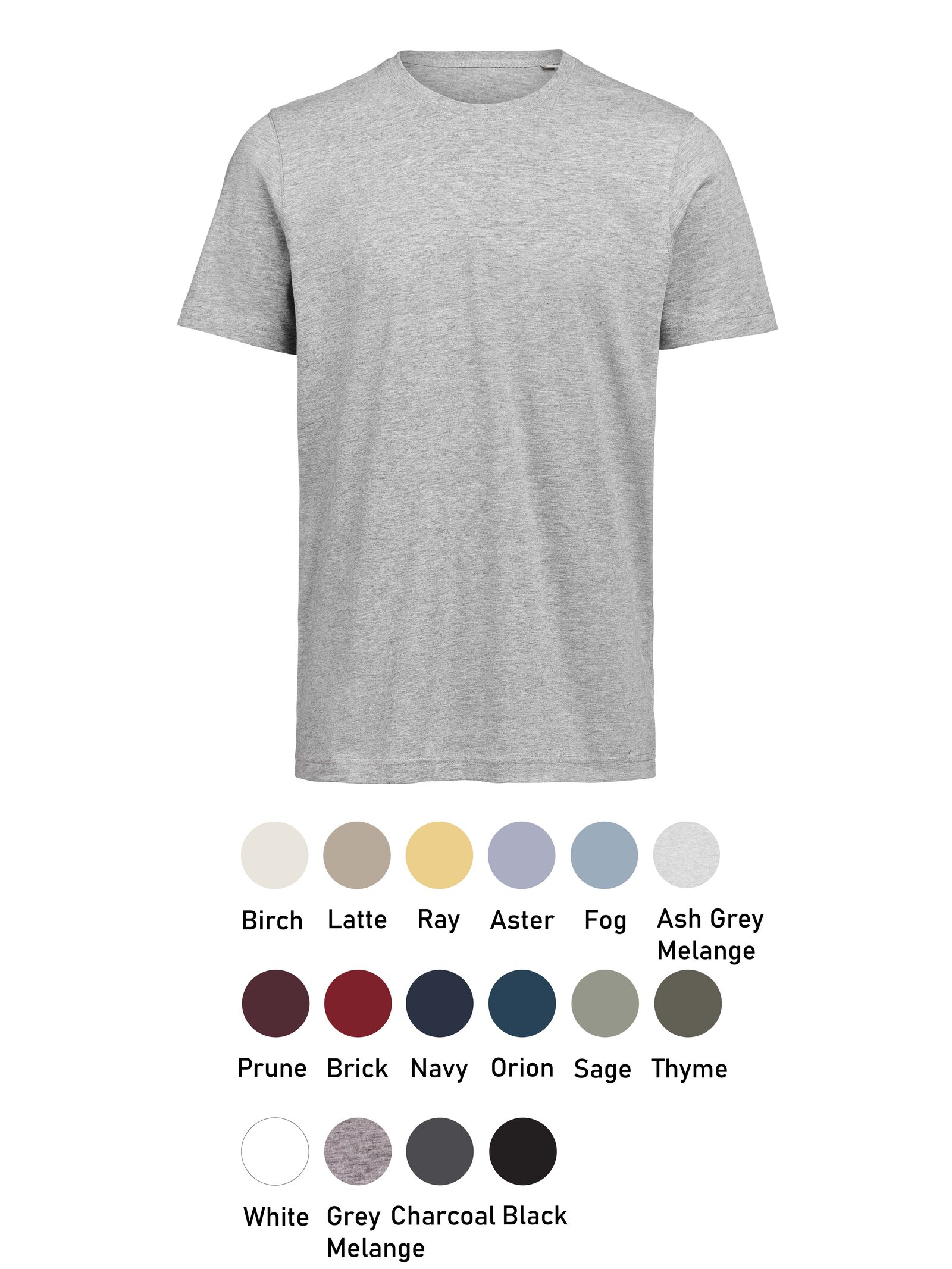 UM T-Shirt Regular Fit Grey Melange