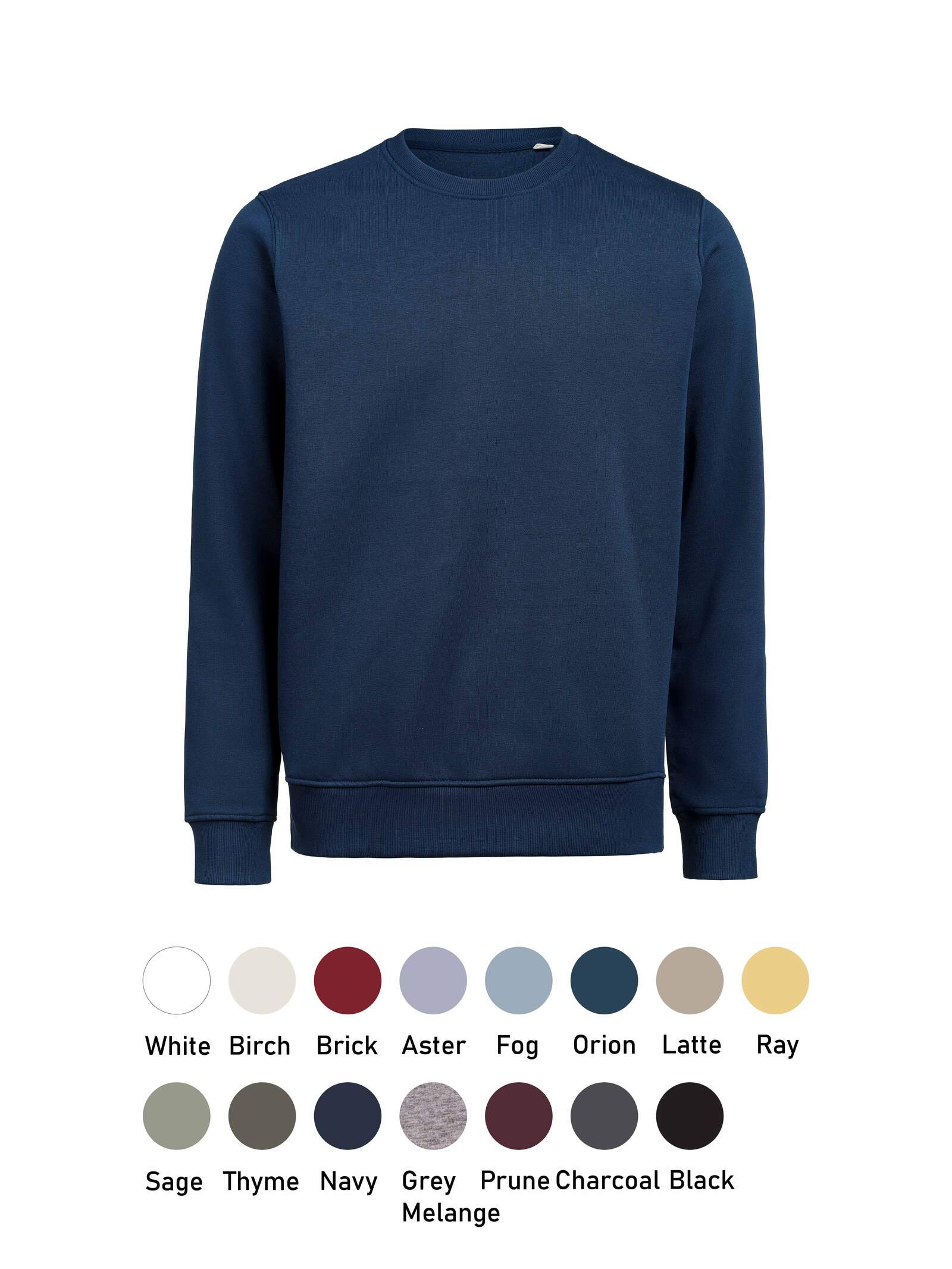 UM Crewneck Regular Fit<br>Navy, M