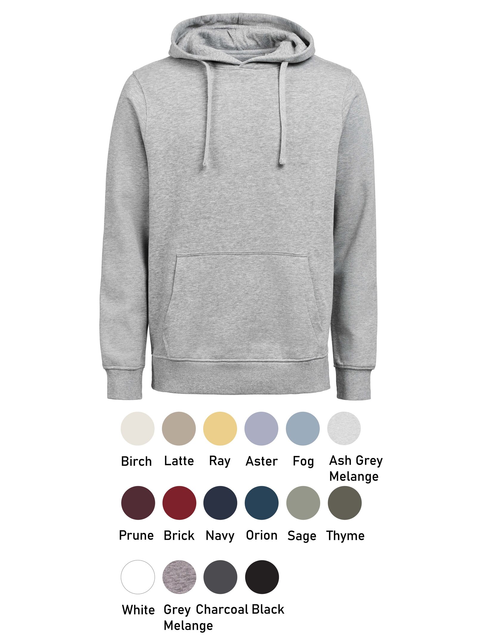 UM Hoodie Regular Fit Grey Melange