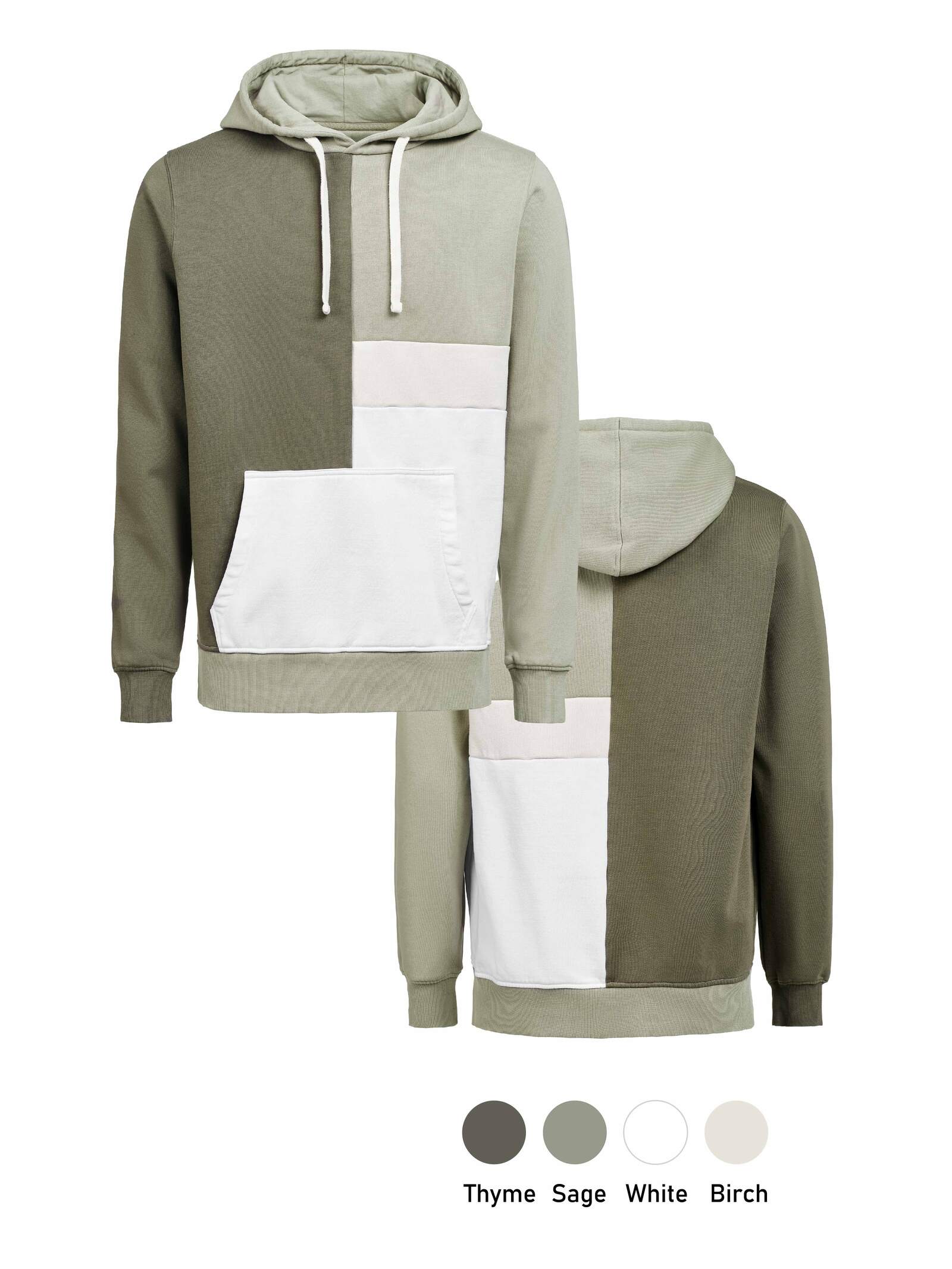 Colorblock Hoodie Regular Fit Combo 3