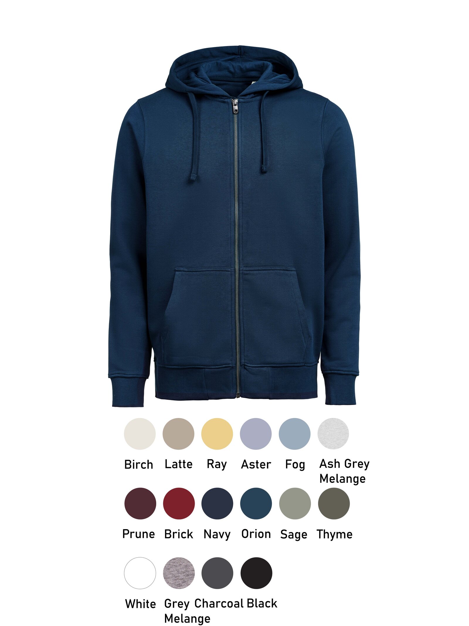 UM Full Zip Hoodie Regular Fit Navy